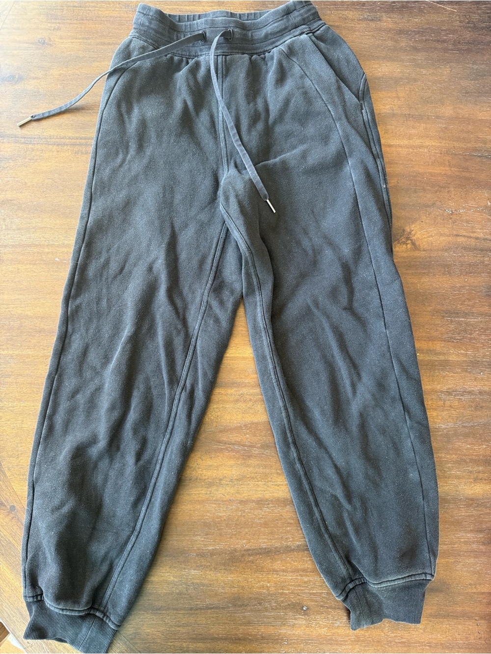 lululemon athletica Black Track Scuba Joggers